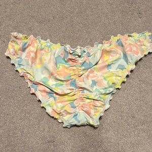 Victoria’s Secret Colorful Floral Bikini Bottoms
